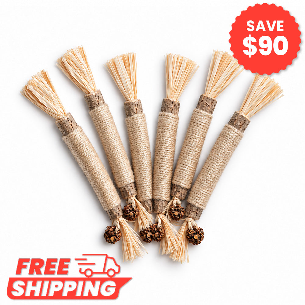 Meowlys™ Silvervine Chewing Sticks - 6 Pack [ONE-TIME OFFER]