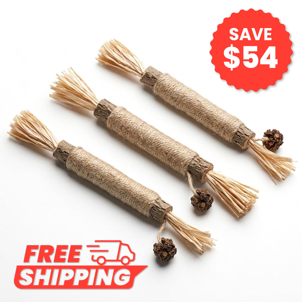 Meowlys™ Silvervine Chewing Sticks - 3 Pack  [ONE-TIME OFFER]